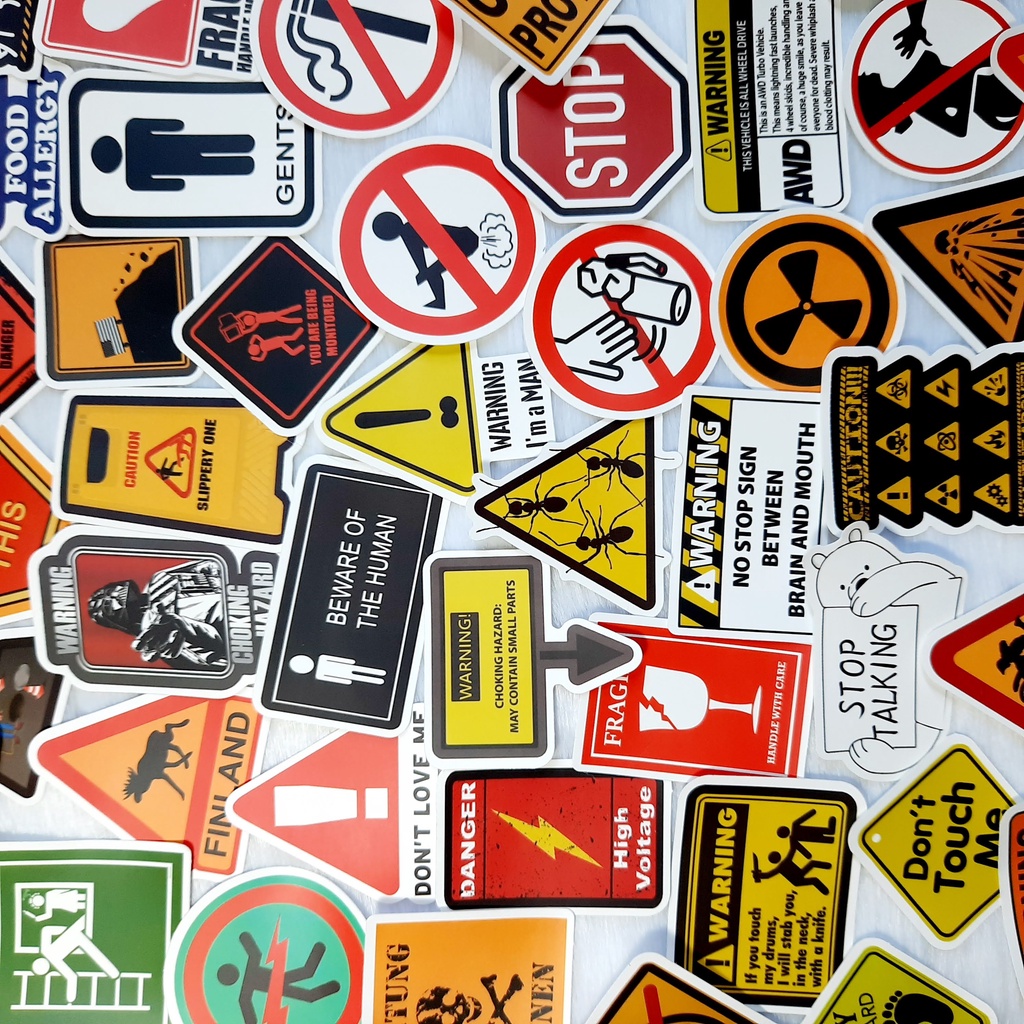 Sticker giá rẻ được chọn mẫu stiker trang trí, dán sổ, sticker dán nón bảo hiểm, dán vali đồng giá