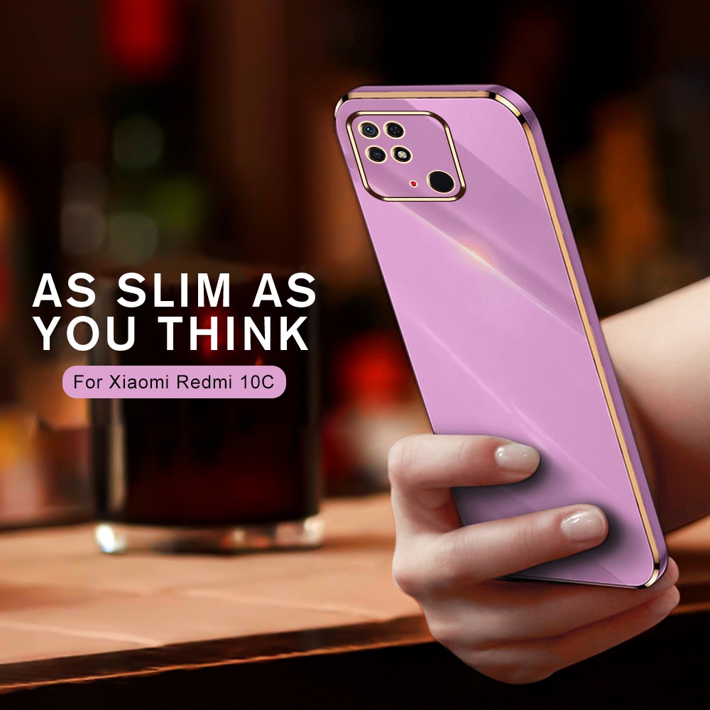 Ốp Điện Thoại Chống Sốc Mạ Viền Cho xiaomi redmi 12c 10c redmi10c redmi 12c 10c 10 c c10