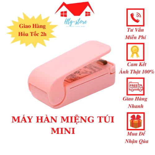 Máy hàn miệng túi mini  bảo quản thực phẩm chống ẩm mốc.