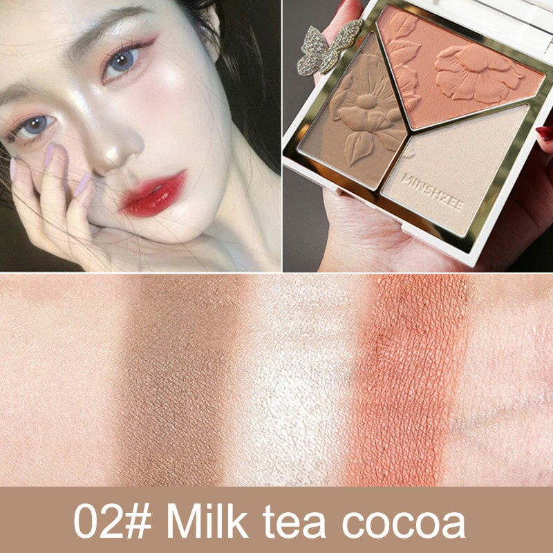 ✨✨Bảng Phấn Má Hồng Trang Điểm Tạo Khối Màu Lì