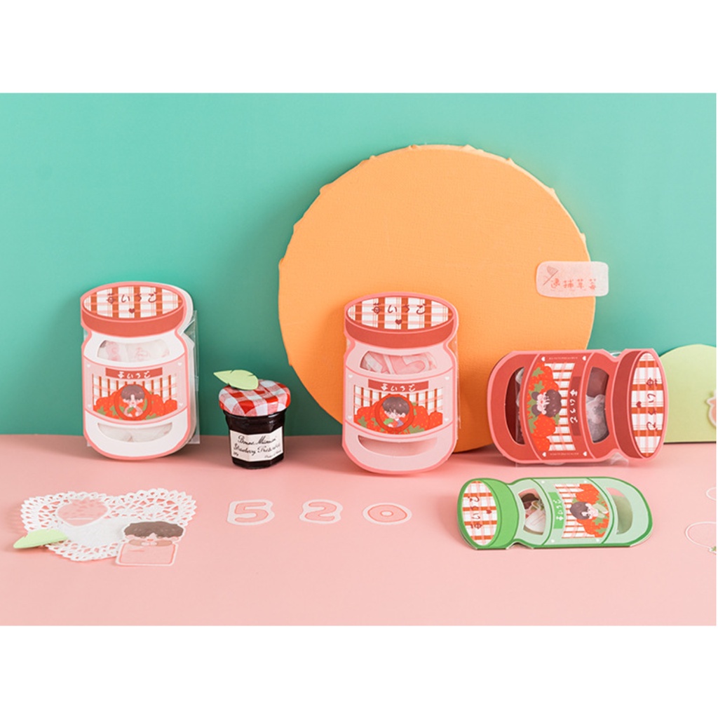 Sticker cute dán laptop, hình dán mũ bảo hiểm, điện thoại, vali miếng dán chống nước siêu đẹp