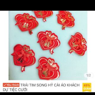 Combo 9 hộp tim cài áo