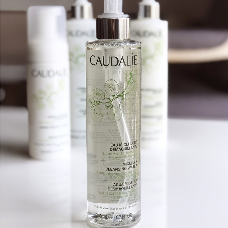 Caudalie Eau Micellaire Démaquillante - Nước Tẩy Trang Chiết Xuất Thiên Nhiên 200ml