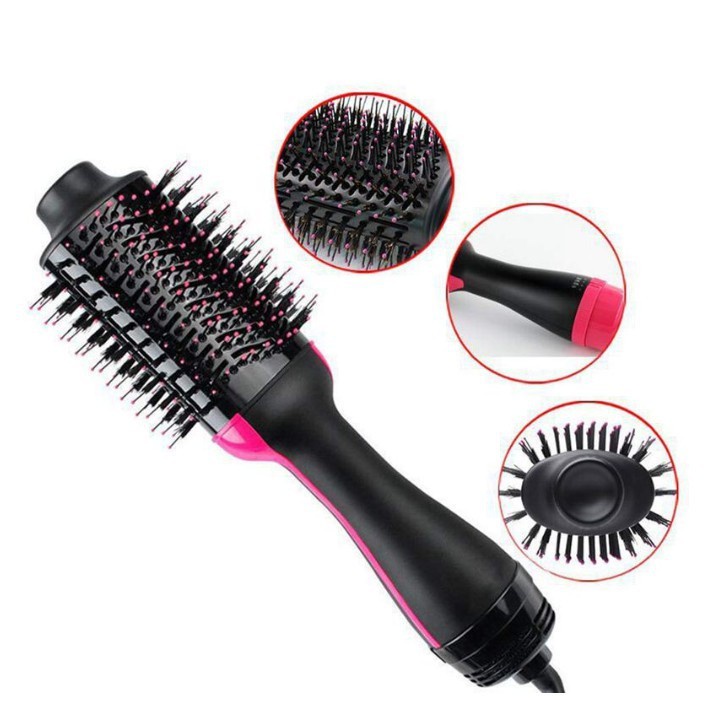 Lược sấy tóc đa năng, lược sấy tóc xoay 360 độ [Bh 12 tháng]