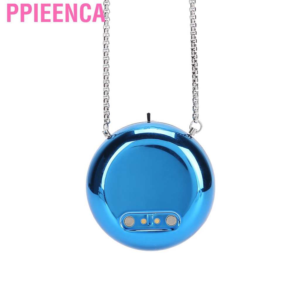 Ppieenca Portable Air Purifier Wearable Neck Hanging Negative Ion Household Cleaner