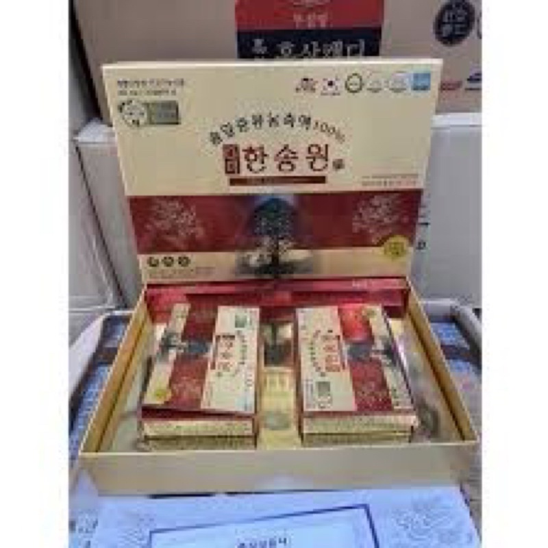 Tinh Dầu Thông Đỏ Chính Phủ Hàng Nội Địa Cao Cấp Dami Han Song Won 120 Viên