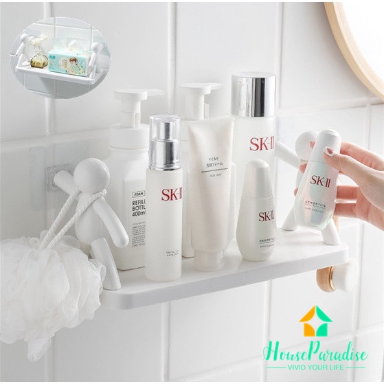 Kệ để đồ hít tường hình người sáng tạo phong cách Nhật Bản