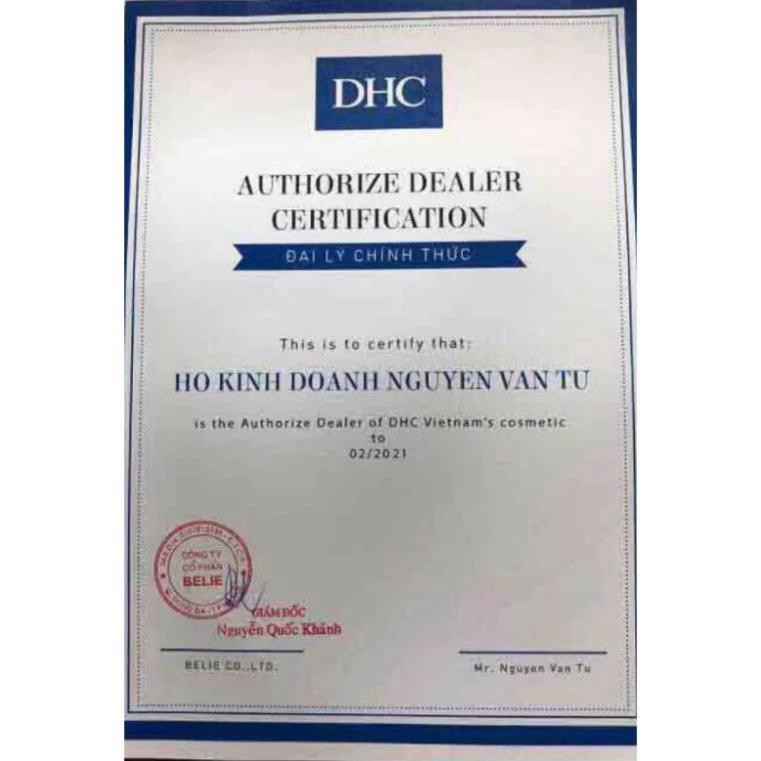 (Hàng Auth) Son Dưỡng DHC 4 Màu (màu cam, màu hồng, màu đỏ, không màu)