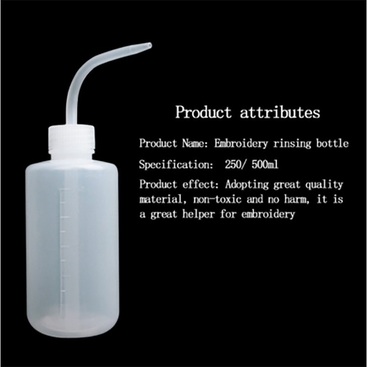 Bình Nhựa Rỗng 250ml / 500ml Đựng Mực Xăm Chuyên Dụng