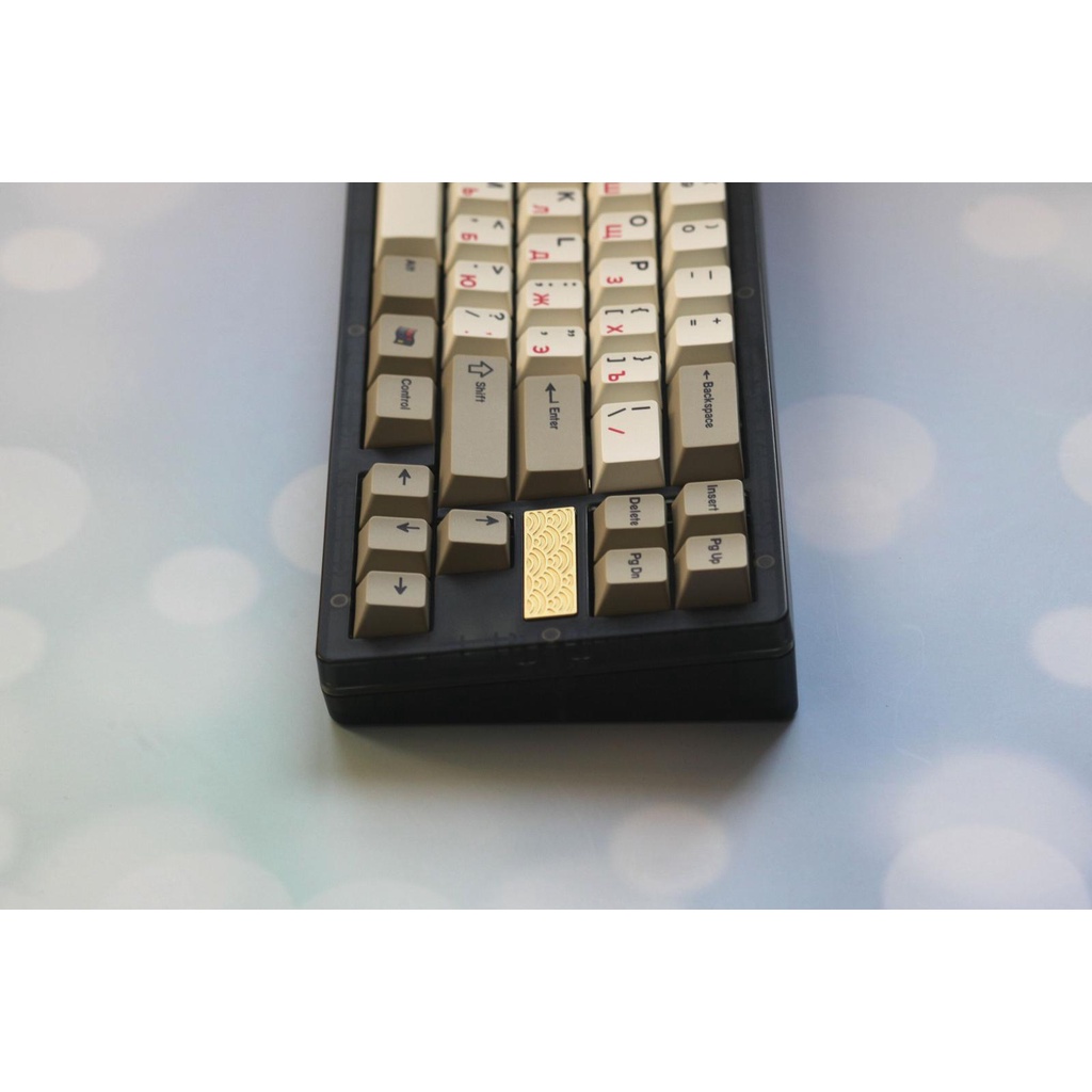 Nút Bàn Phím Cơ PBT Nhuộm Màu Đỏ Phong Cách Nga Chính Hãng Cao Cấp 150 Phím Cho Bàn Phím Cơ