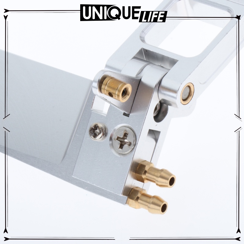 Bánh Lái Nhôm 110mm Linh Hoạt 4mm Cho Thuyền Điều Khiển Từ Xa Shiwaki4