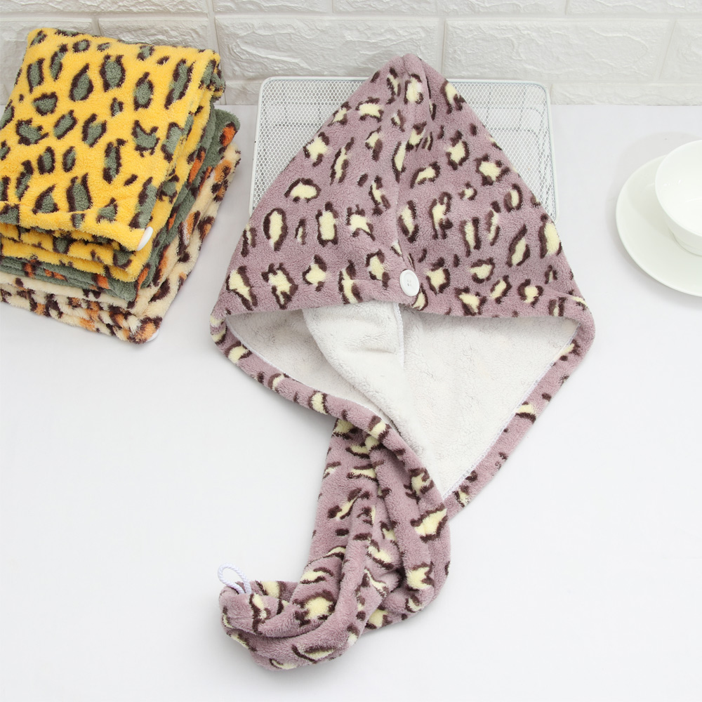 Khăn Tắm Sợi Siêu Thấm Hút Họa Tiết Da Báo