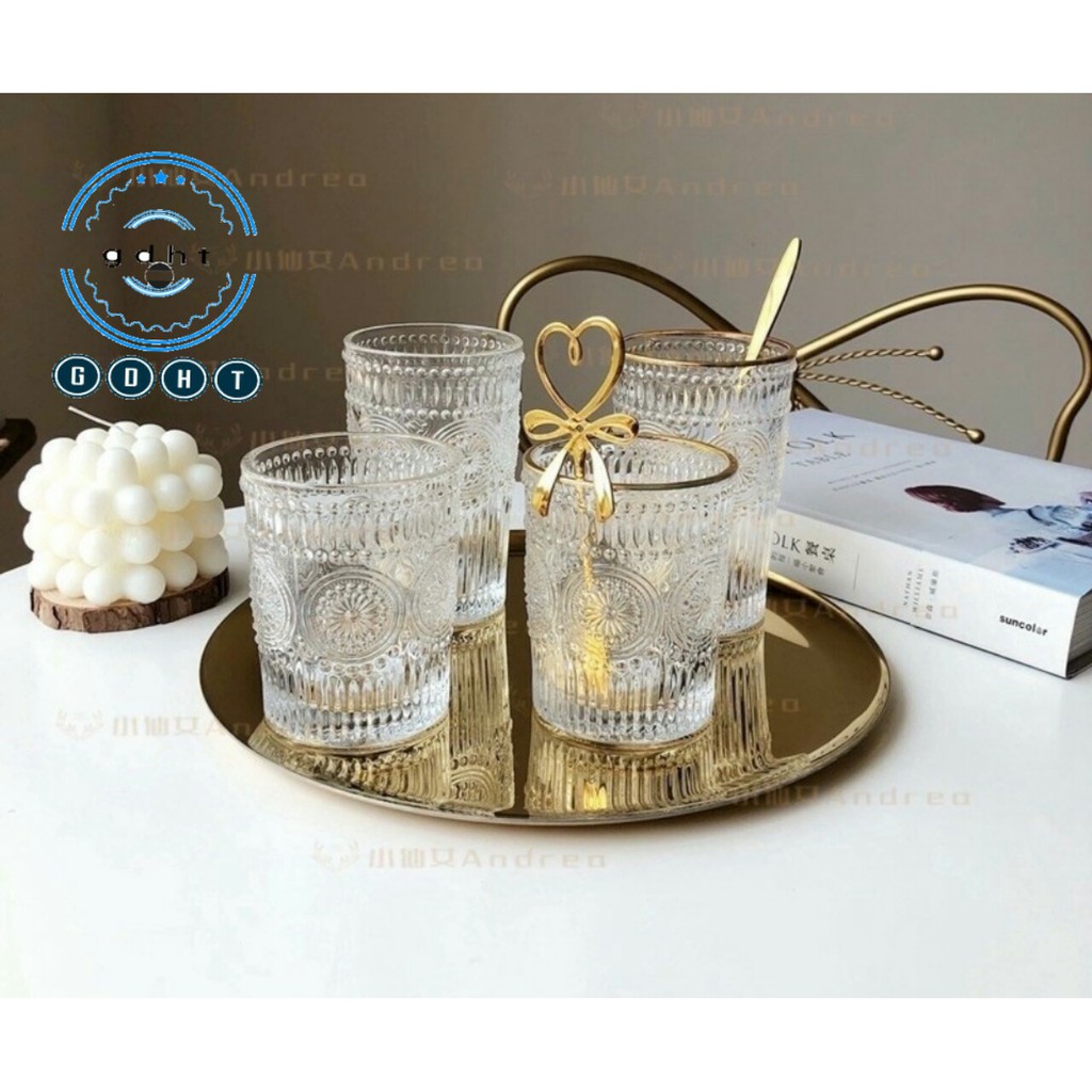 Bộ bình cốc thủy tinh hàng đẹp, bình nước thủy tinh chịu nhiệt cao cấp