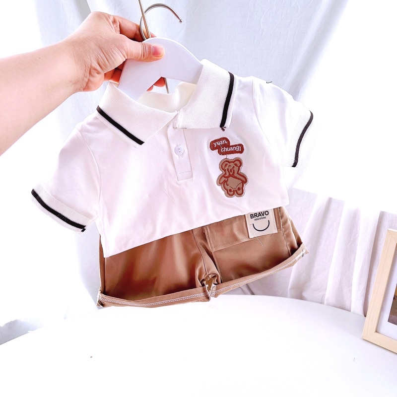 BRAVO Bộ cộc gấu cho bé mã 525565