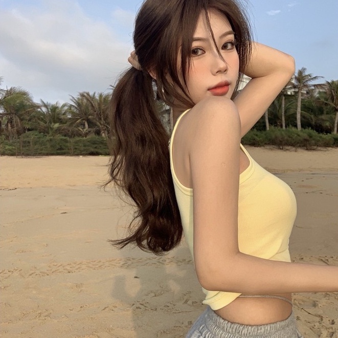 Áo Croptop Nữ Ba Lỗ Nhiều Màu Summer - Tharo Clothing - [AO42