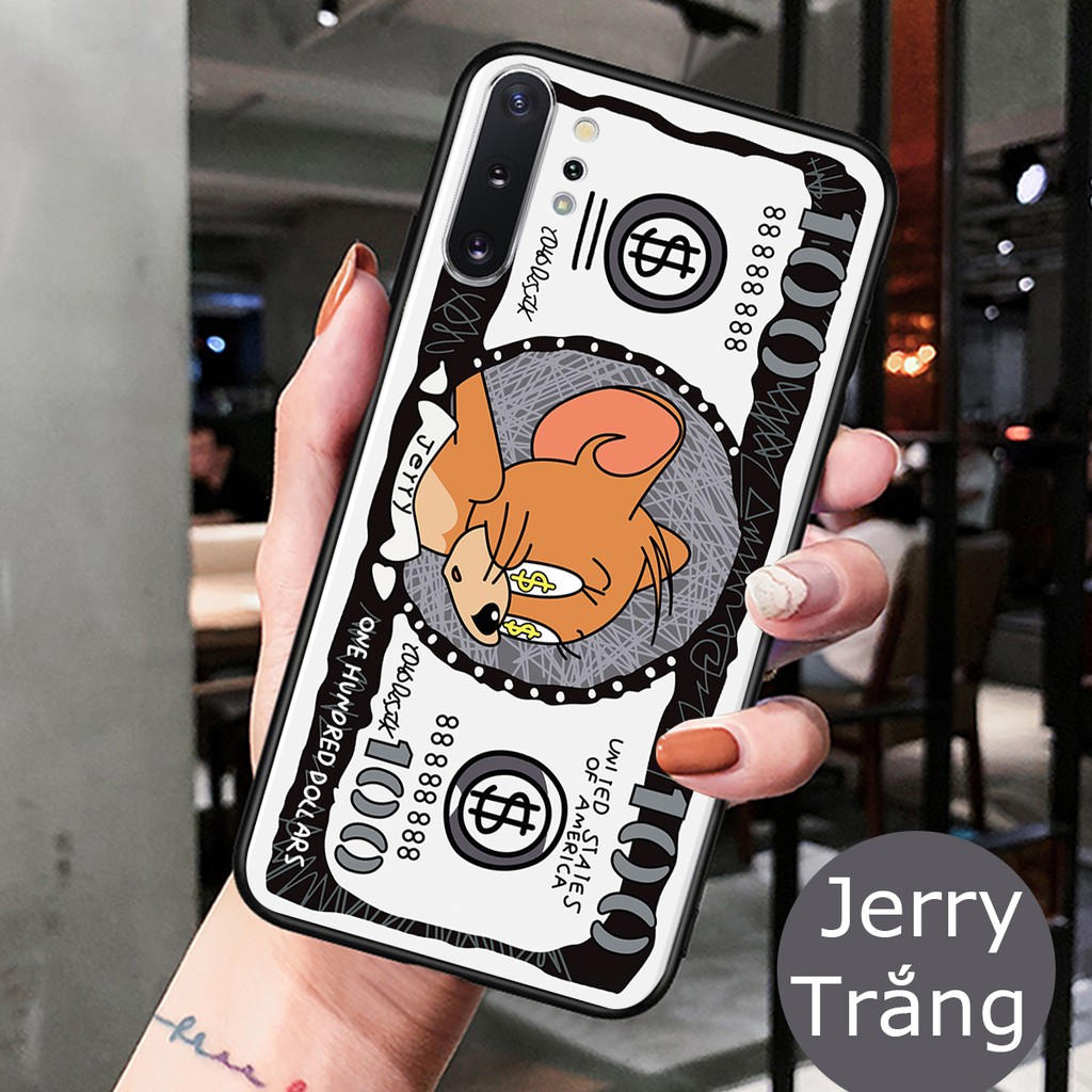 HÀNG NEW  Ốp SamSung Note 10 Plus In Hình Tomm Và Jeery Chất