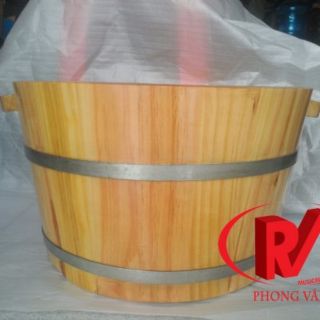 chậu Ngâm Chân Gỗ Thông CNC-3525