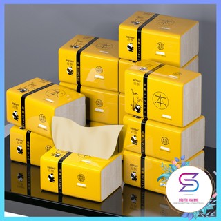Giấy Ăn Gấu Trúc Sipiao Cao Cấp Gói 300 Tờ Loại Xịn