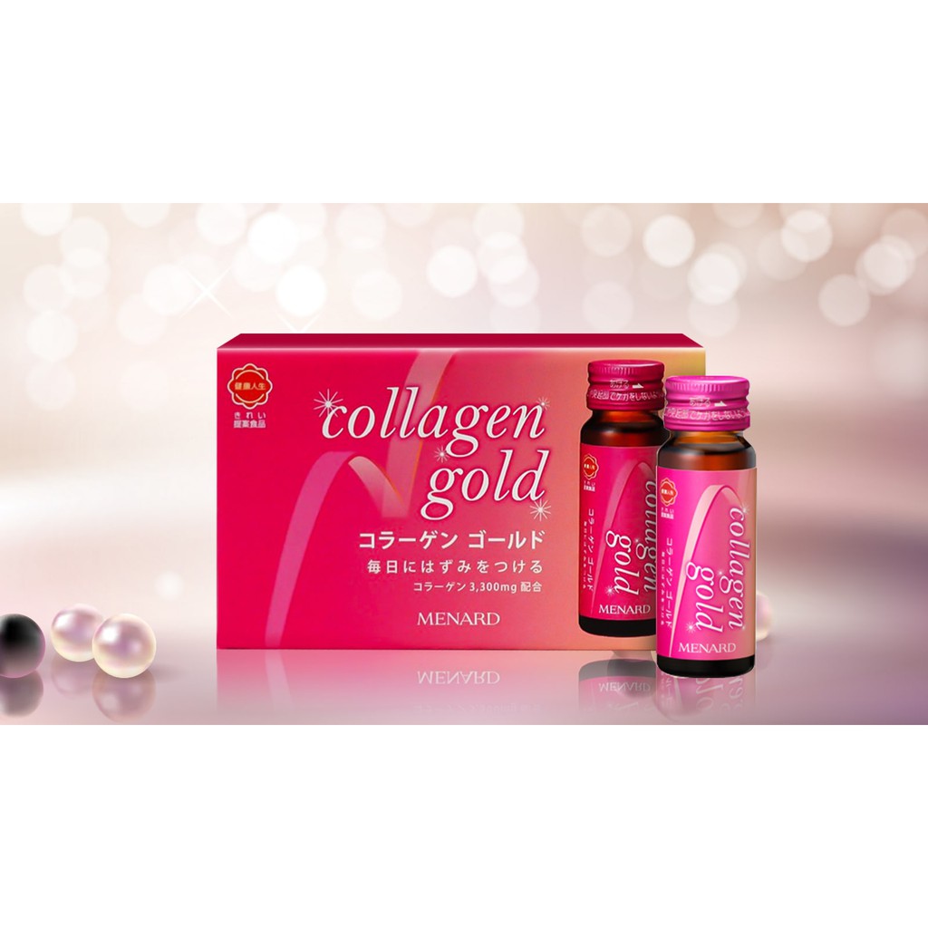 Collagen Gold MENARD 7 chai x 30ml + Tặng bộ dưỡng trắng Fairlucent Trial Kit | BigBuy360 - bigbuy360.vn