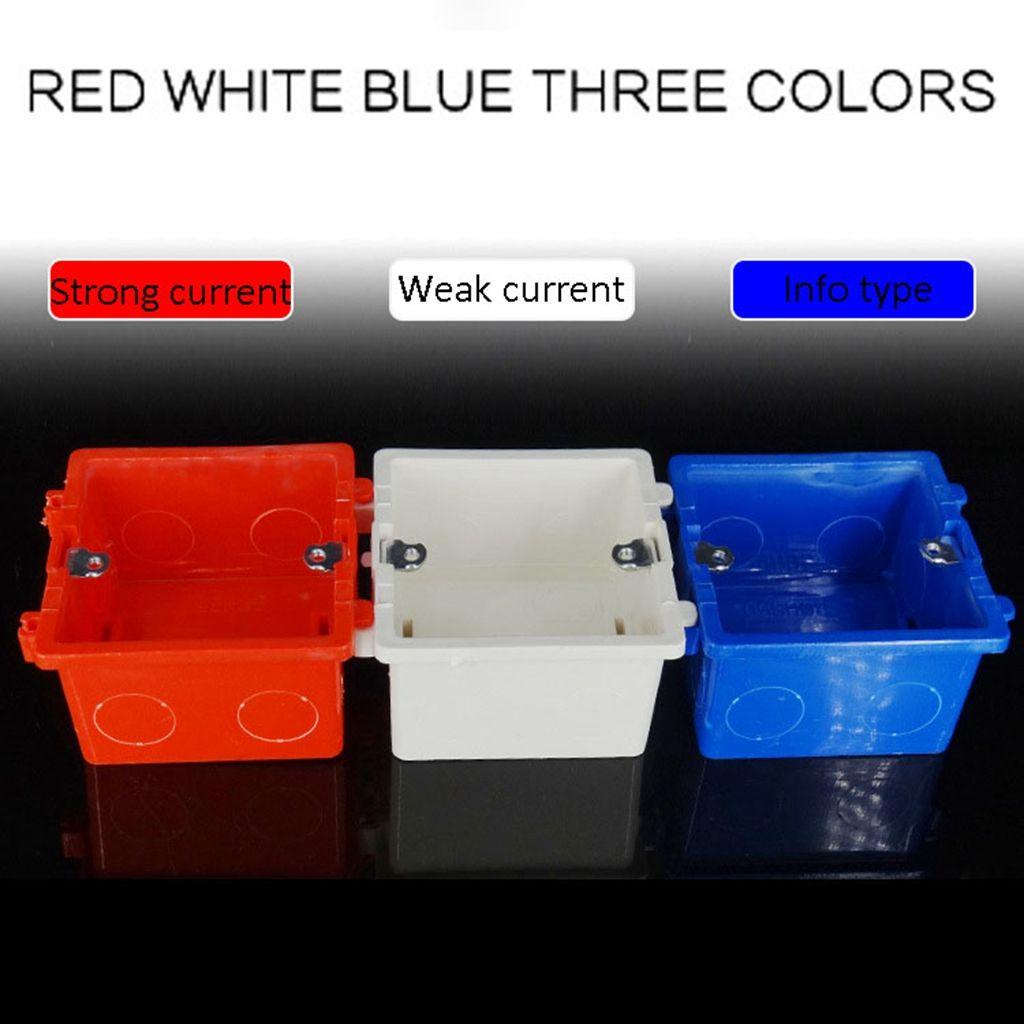 Bộ 4 Hộp Nhựa PVC 86 Loại Công Tắc Chuyên Dụng