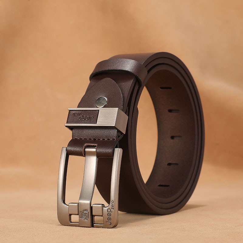 Jeep Dây Nịt Da PU Phối Khóa Gài Thời Trang Cao Cấp Cho Nam