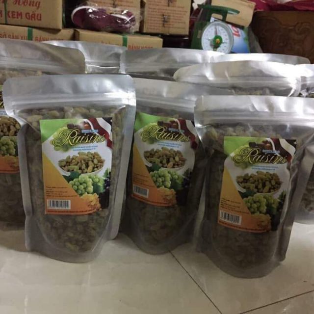 nho xanh  khô