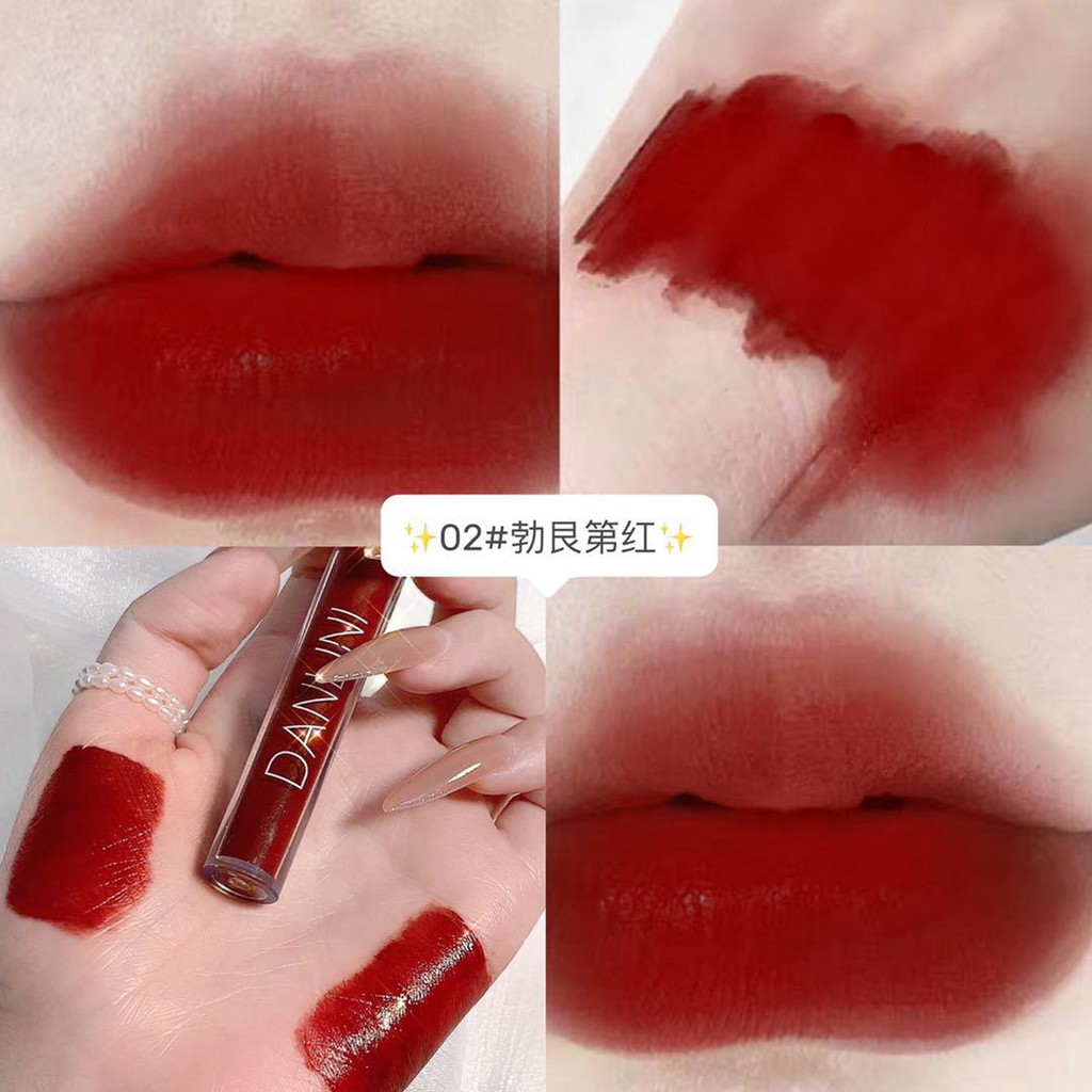 Set 4 Cây Son Air Lip Glaze DanLini Beauty Siêu Xinh Hàng Mới