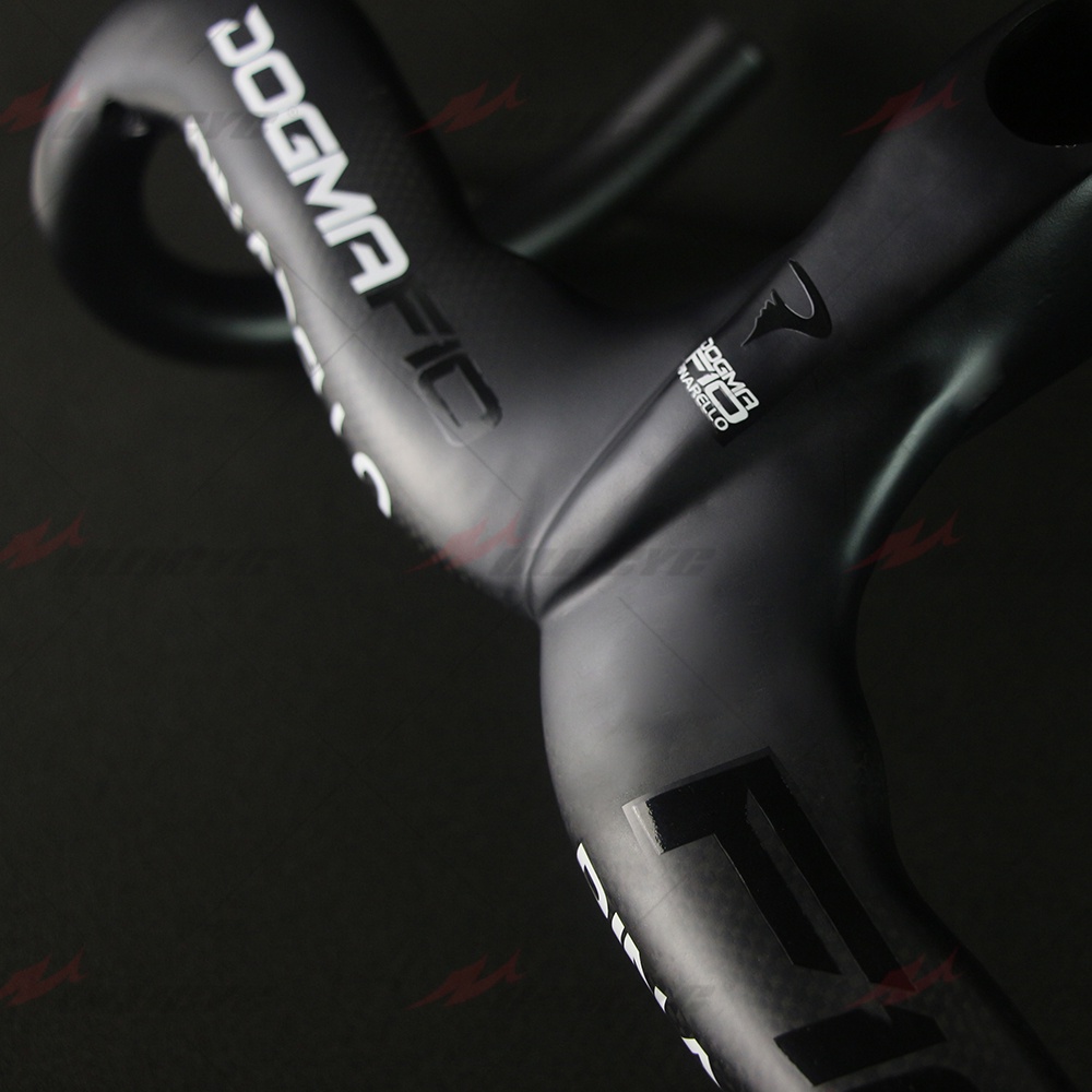 Prado Tay Lái Xe Đạp 28.6mm 90 / 100 / 110 * 400 / 420 / 440mm Chất Liệu Sợi carbon