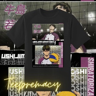 Áo thun in hình Haikyuu - Ushijima Wakatoshi độc đẹp giá TỐT