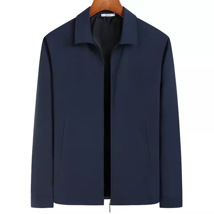 Áo Khoác Bomber Tay Dài Chống Thấm Nước Phong Cách Hàn Quốc Thời Trang Cho Nam