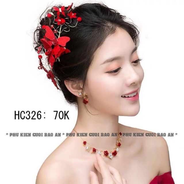 Cài tóc cô dâu (HC326)
