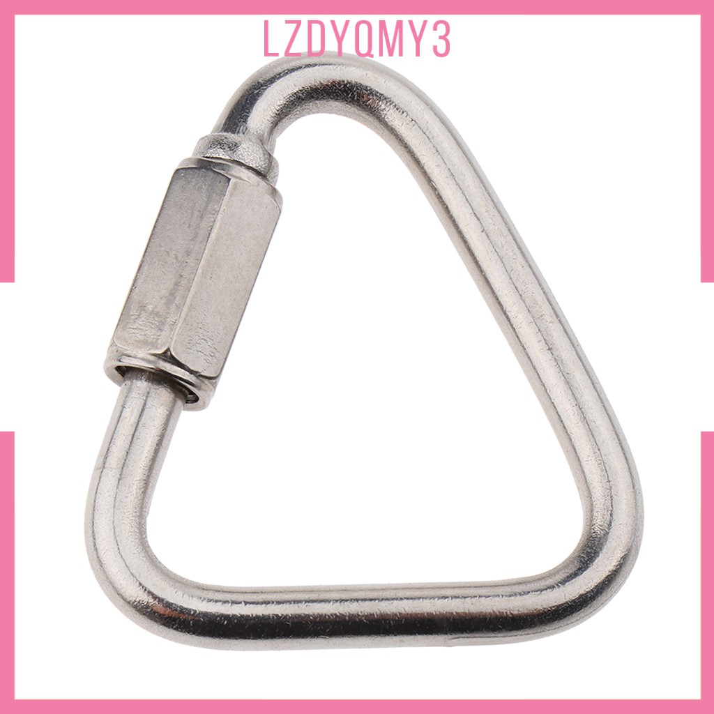 Móc Khóa Carabiner Chất Liệu Thép Không Gỉ