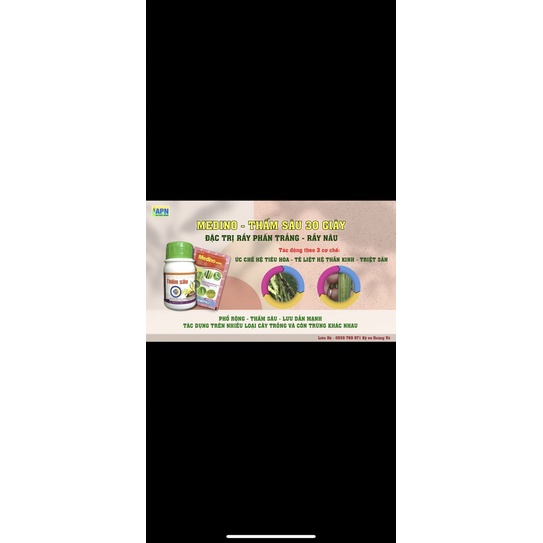 1 gói Medino 60WG của An Phát Nông