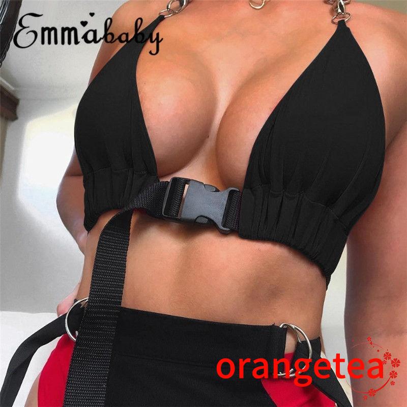 Áo crop top nữ không tay thời trang | BigBuy360 - bigbuy360.vn