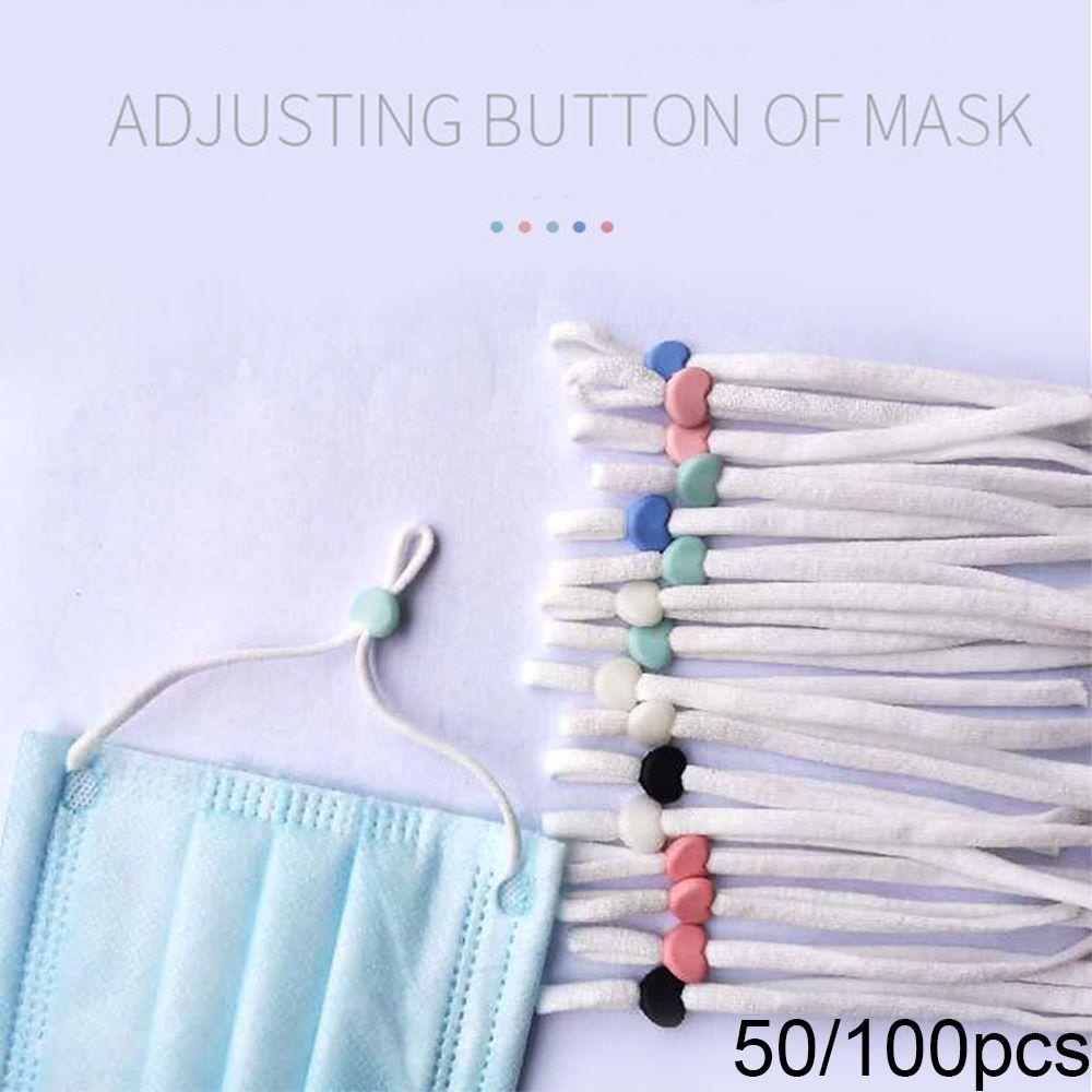 50 / 100 Khóa Dây Đeo Đồng Hồ Bằng Silicon Mềm