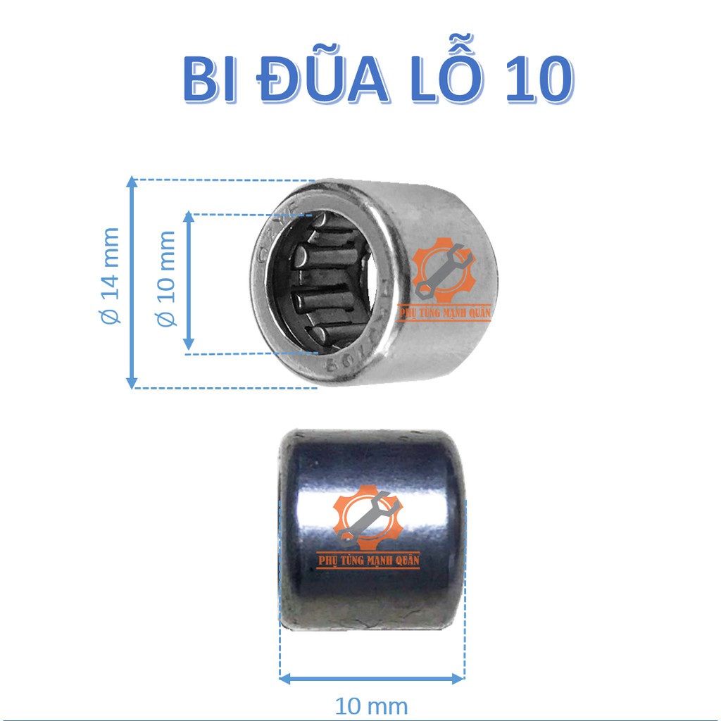 Set 5 cái bi đũa/bạc đũa 6-7-8-9-10-12-12 chặn đầu