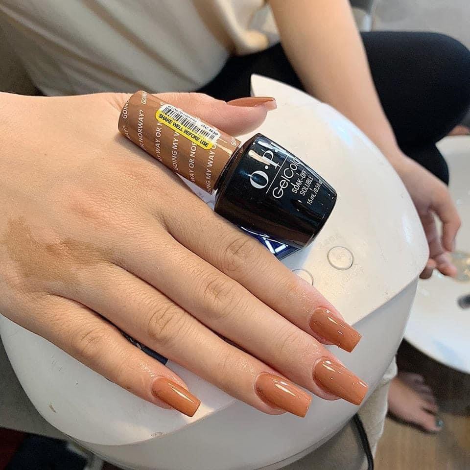 Sơn gel OPI - Sơn gel màu nâu tây mã H62 Thiên Di Nail