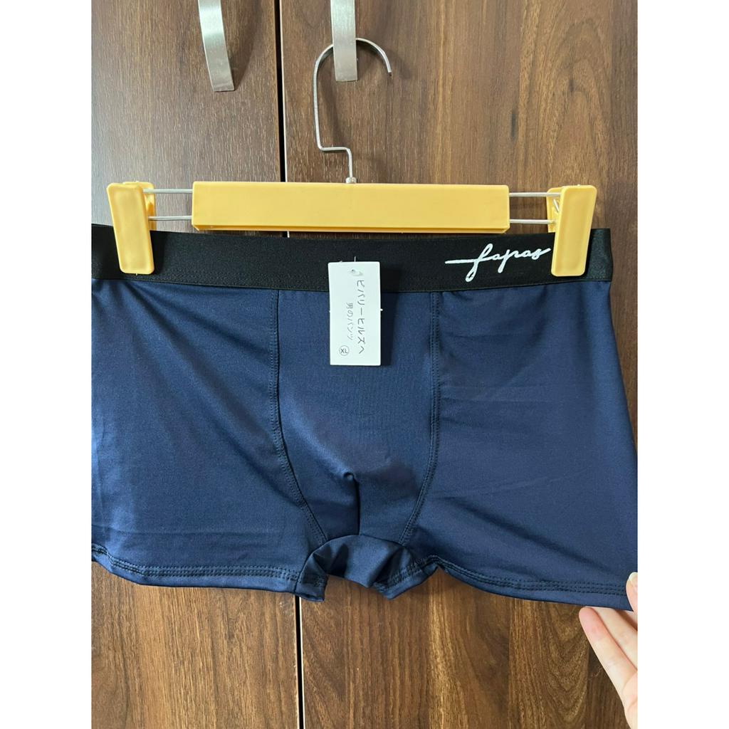 Combo 5 quần lót nam FAPAP CHỮ KÝ, boxer nam chất liệu thun lạnh thoáng mát, co giãn 4 chiều kháng khuẩn, cực thỏa mái.