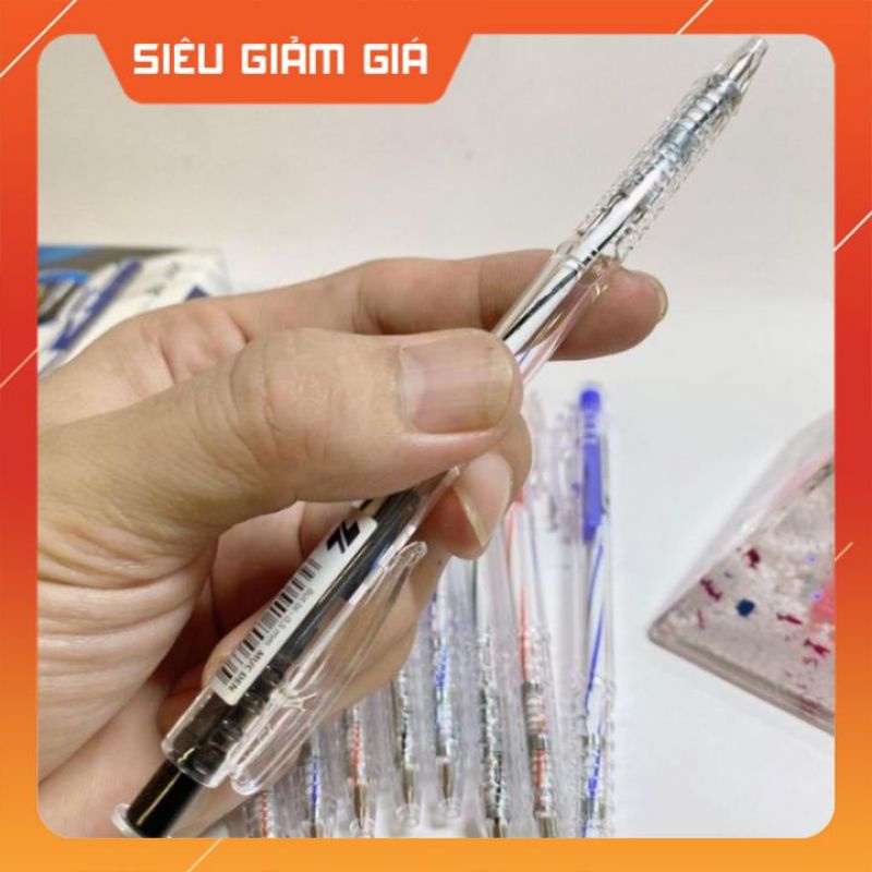 HỘP GỒM 20C BÚT BI MỰC XANH VÀ ĐEN CHÍNH HÃNG THIÊN LONG