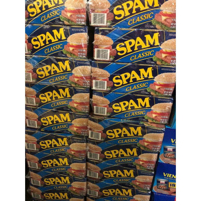 Thịt hộp Spam Classic 340g