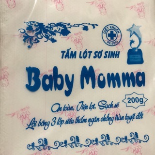 Tấm lót sơ sinh Baby Momma 32 tờ