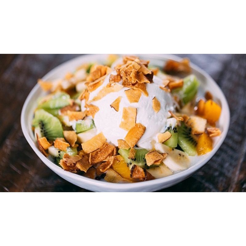 Dừa khô 50g,Nguyên liệu topping các món kem , chè,sữa chua chân trâu, thạch...