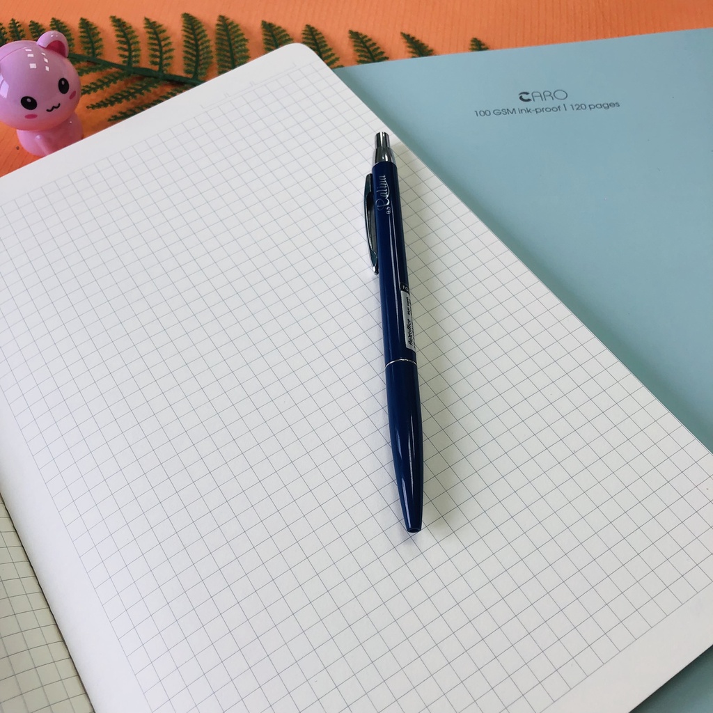 Vở may dán gáy Caro Khổ B5 - 120 trang; Mã số: 835 Sổ Klong hàng chính hãng