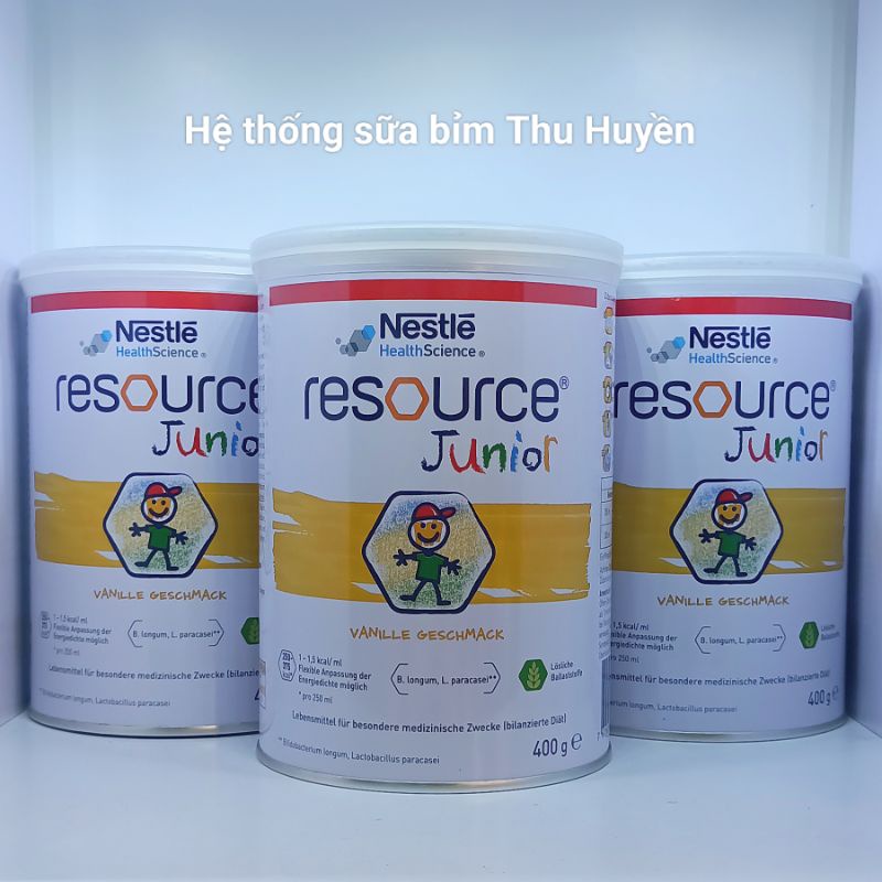 (DATE 2024) Sữa béo Đức Resource Junior 400g