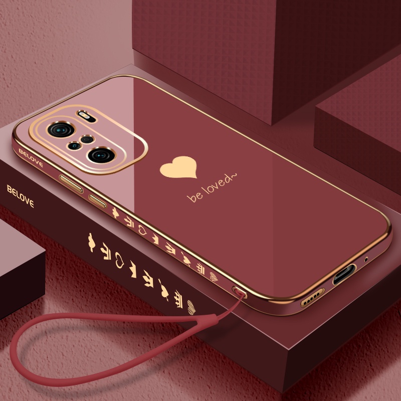 Ốp Điện Thoại Silicon Cạnh Thẳng Cho Xiaomi poco X3 Xiaomi poco X3 NFC Xiaomi poco X3 PRO poco M3 poco M3 PRO poco X4pro 5G poco M4pro 4G