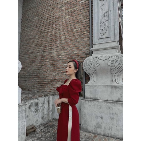 SET ÁO DÀI PHỒNG NƠ