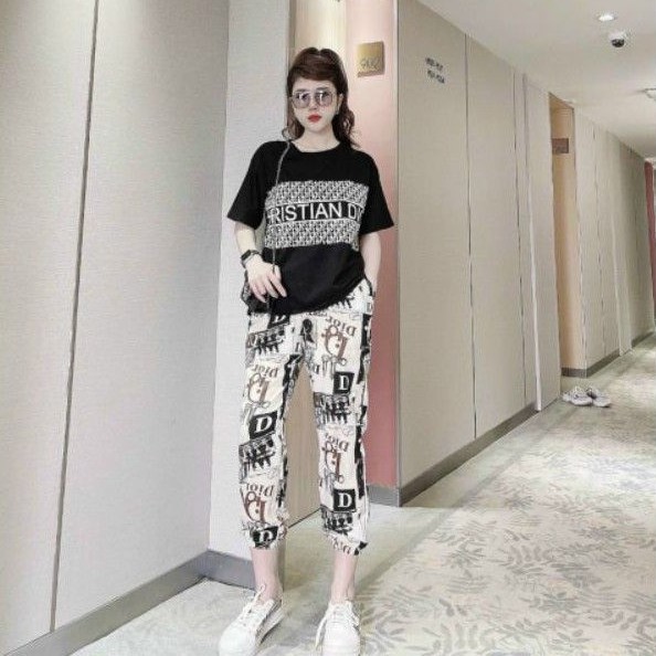 Bộ đồ DI.OR cộc tay cao cấp mặc đi chơi, du lịch, đồ thể thao| memit 93