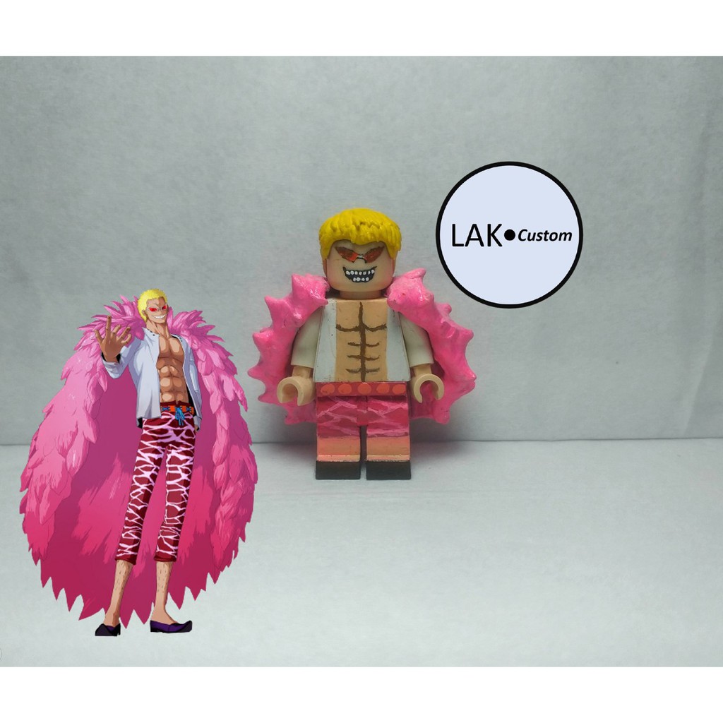 MÔ HÌNH [LEGO] CUSTOM DOFLAMINGO [ ONE PIECE ]