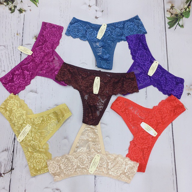 SET 10 QUẦN LÓT REN LỌT KHE SIÊU SEXY NỮ CHẤT ĐẸP NO. 2143
