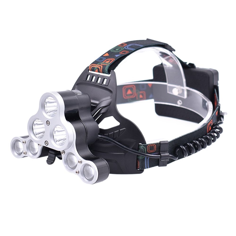 Đèn LED Đeo Đầu 7 Bóng Có Cảm Biến Kết Nối USB